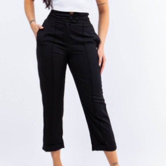 Black Capri Pants - Picture 1 of 1